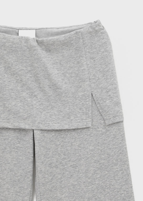 [MADE] Pompo Cooling Slit Skirt Pants (Set Available)