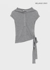 [MADE] Cubet Strap Hoodie Short Sleeve Tee
