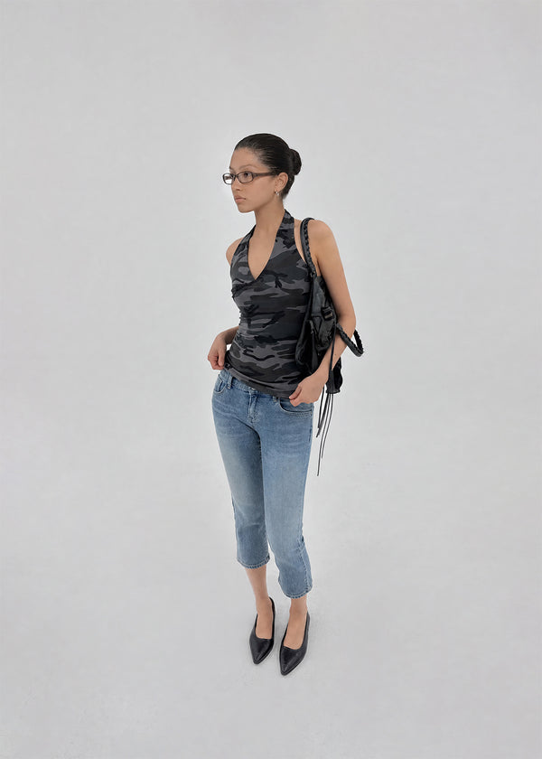 [MADE] Eki String Halter Sleeveless Top