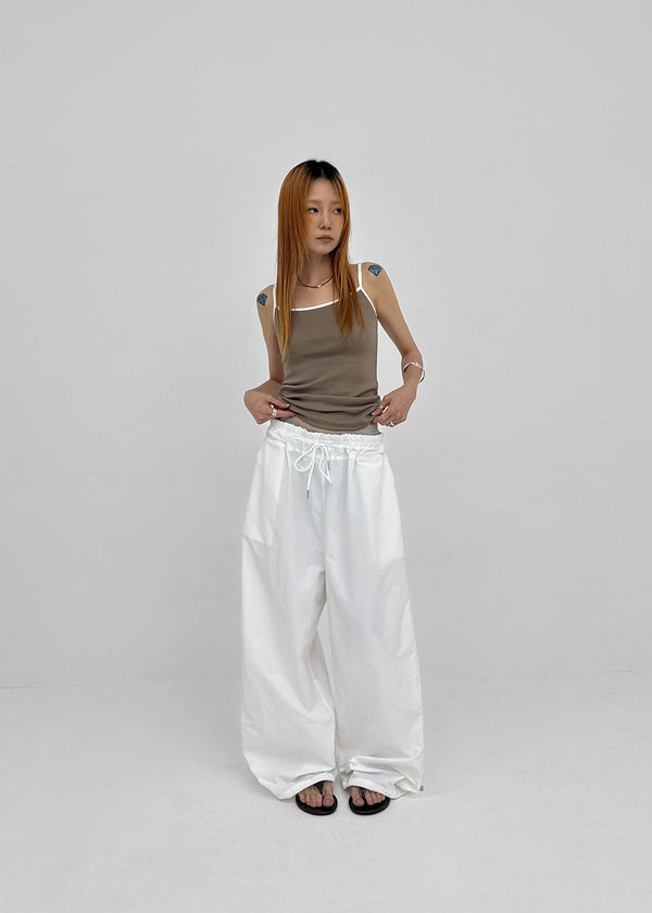 Tottia Color-block Sleeveless Top