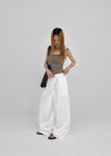 Tottia Color-block Sleeveless Top