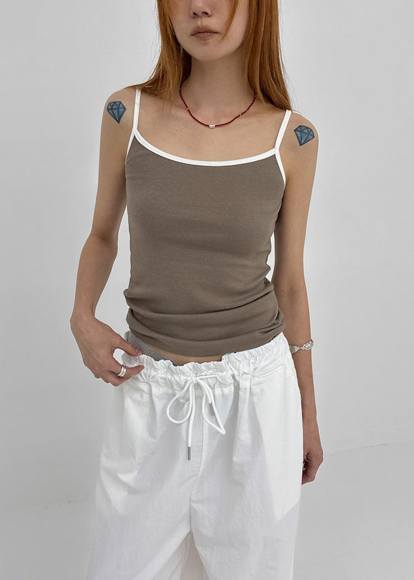 Tottia Color-block Sleeveless Top