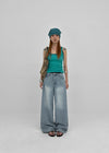 Holbwin Summer Wide Denim Pants