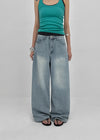 Holbwin Summer Wide Denim Pants