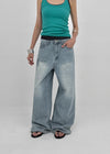 Holbwin Summer Wide Denim Pants