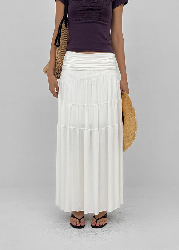 [MADE] Haini Folding Long Skirt