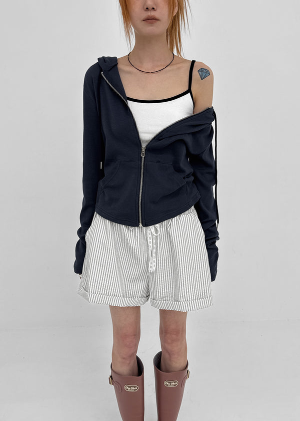 Nomaret Slim Zip-up Hoodie