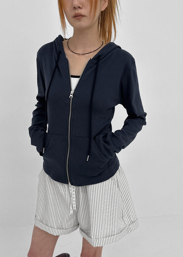 Nomaret Slim Zip-up Hoodie