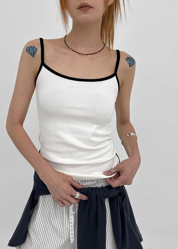 Tottia Color-block Sleeveless Top