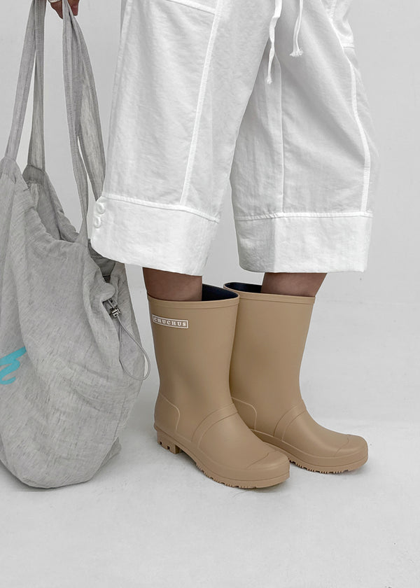 Matte Colored Mid-calf Rain Boots