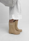 Matte Colored Mid-calf Rain Boots