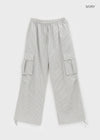 [MADE] Tiflet Check Cargo Banding Pants