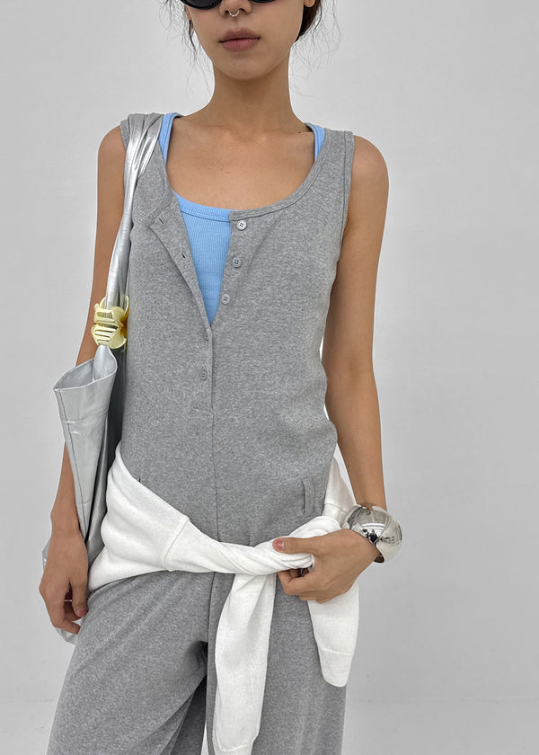 Nilens Sleeveless Jumpsuit