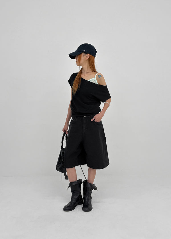 Gentul Carpenter Bermuda Cotton Pants