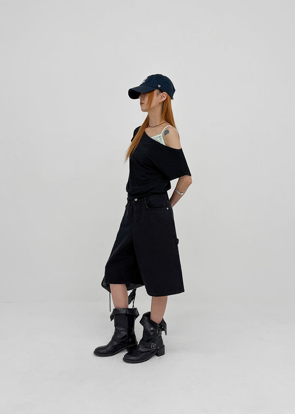 Gentul Carpenter Bermuda Cotton Pants