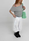 Derio Cropped Capri Pants