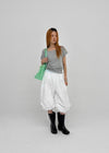 Derio Cropped Capri Pants