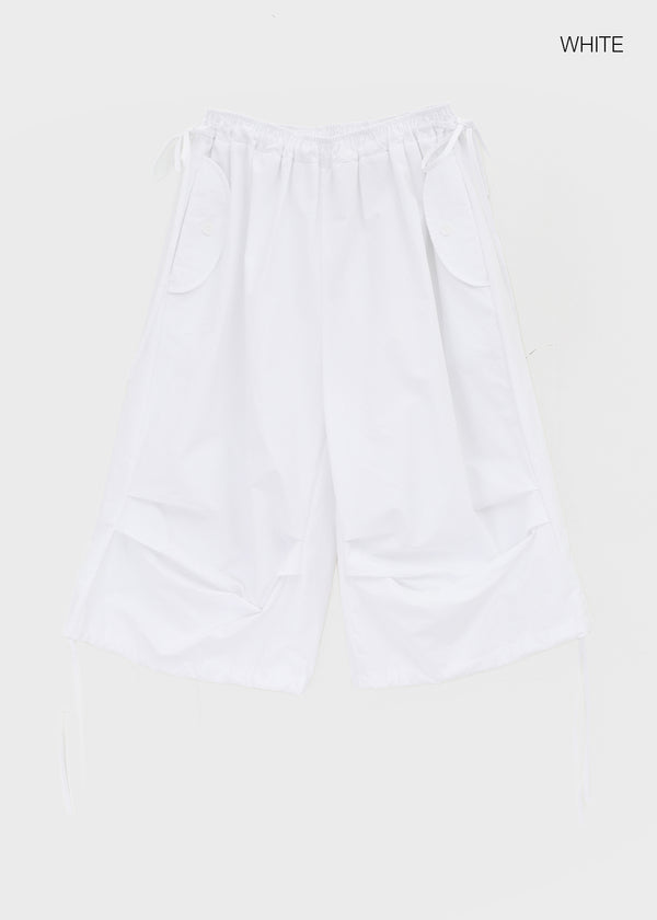 Derio Cropped Capri Pants