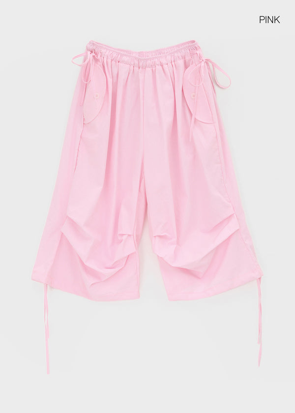 Derio Cropped Capri Pants