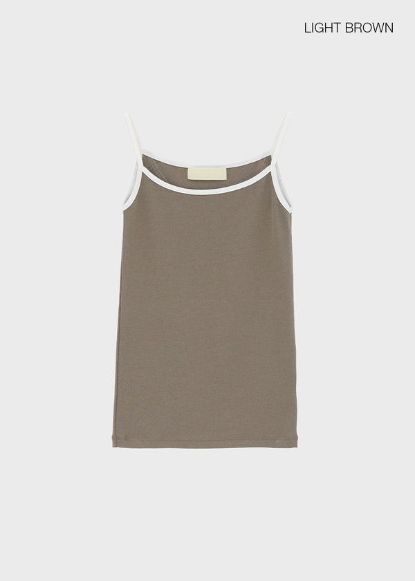 Tottia Color-block Sleeveless Top