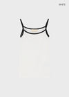 Tottia Color-block Sleeveless Top