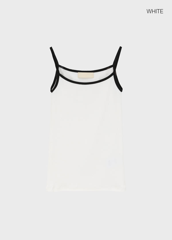 Tottia Color-block Sleeveless Top
