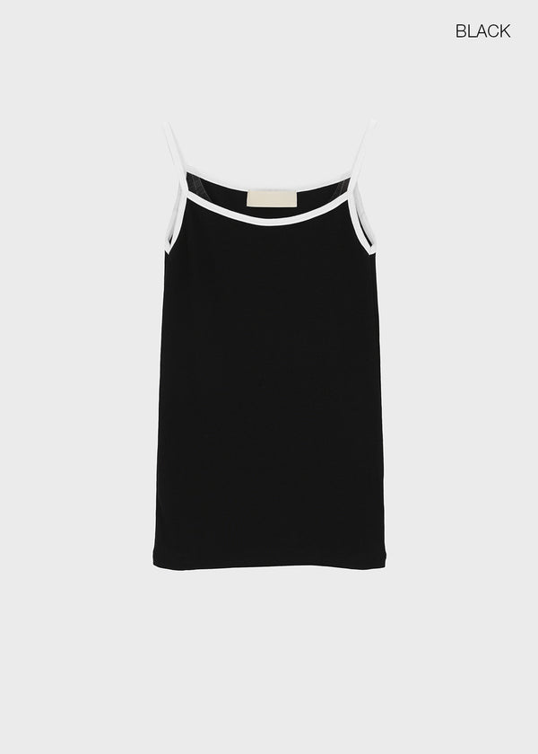 Tottia Color-block Sleeveless Top