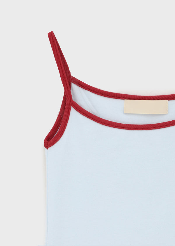 Tottia Color-block Sleeveless Top