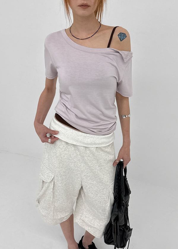 Bechiron Button Short-sleeve Tee
