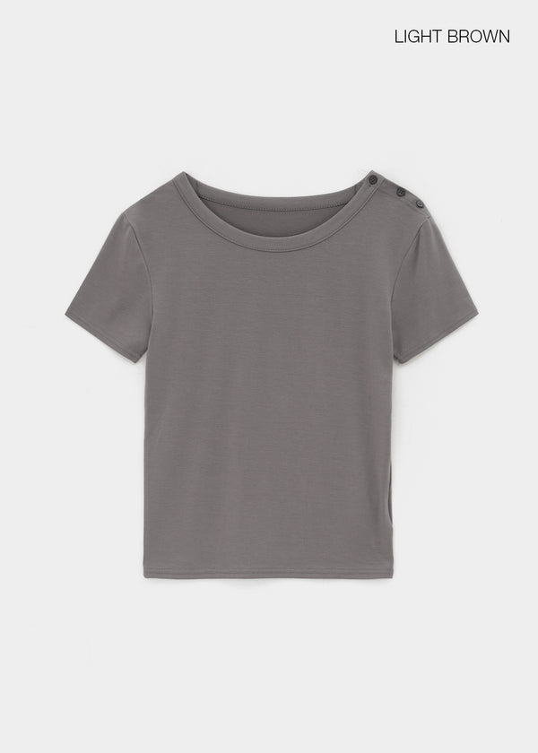 Bechiron Button Short-sleeve Tee