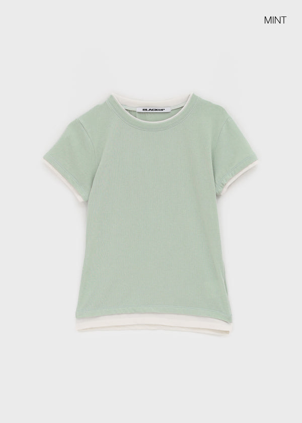 [MADE] Turon Layered Short-Sleeve Tee