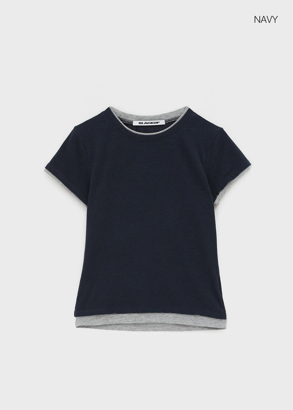 [MADE] Turon Layered Short-Sleeve Tee