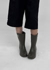 Matte Colored Mid-calf Rain Boots