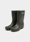 Matte Colored Mid-calf Rain Boots