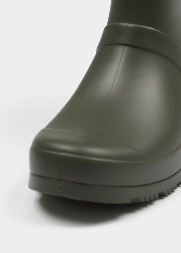 Matte Colored Mid-calf Rain Boots