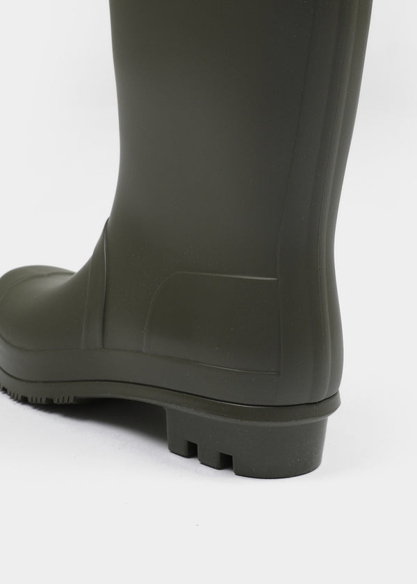 Matte Colored Mid-calf Rain Boots