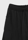 Gellet Nylon Button Capri Pants