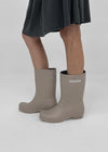 Matte Colored Mid-calf Rain Boots