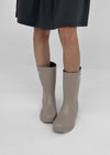 Matte Colored Mid-calf Rain Boots