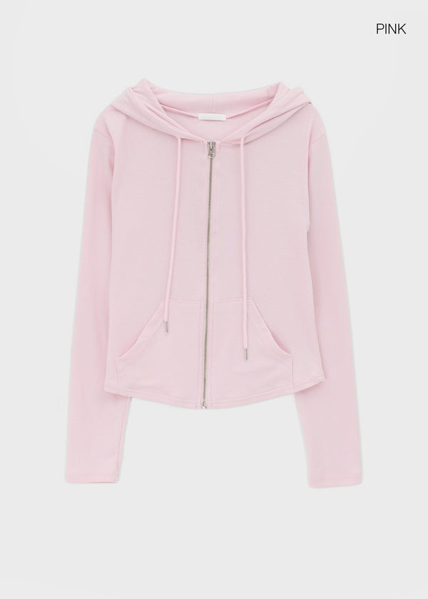 Nomaret Slim Zip-up Hoodie