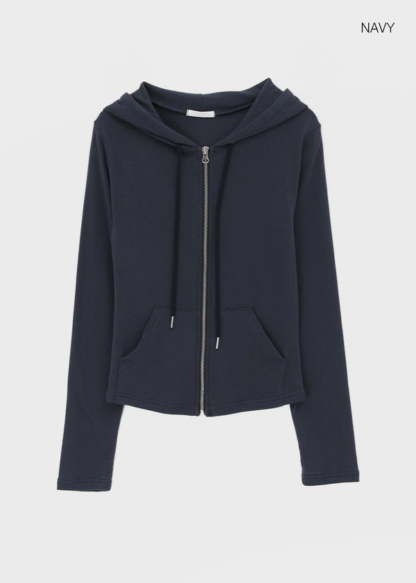 Nomaret Slim Zip-up Hoodie