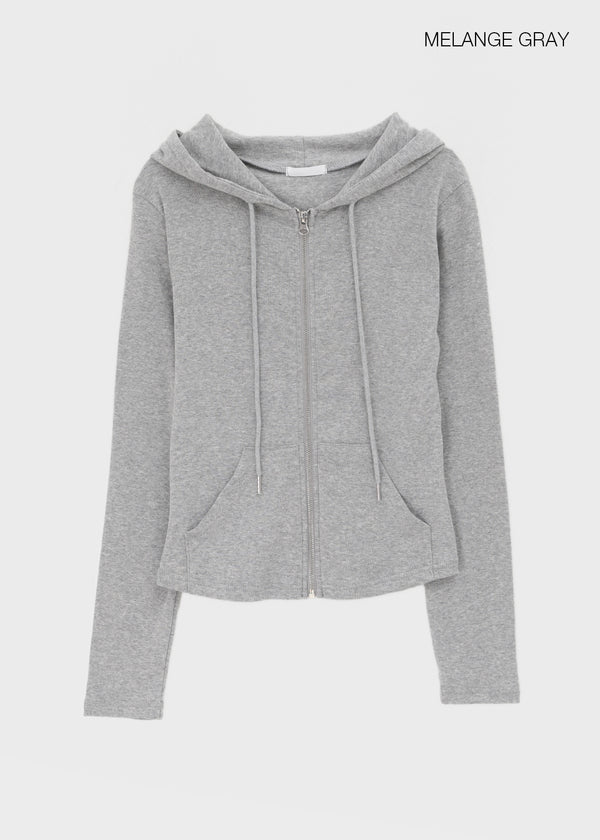 Nomaret Slim Zip-up Hoodie