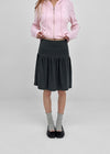 Eritu Flare Folding Midi Skirt
