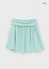 Eritu Flare Folding Midi Skirt
