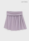 Eritu Flare Folding Midi Skirt