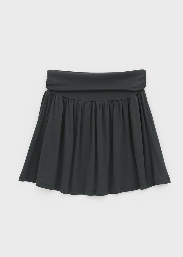 Eritu Flare Folding Midi Skirt