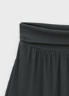 Eritu Flare Folding Midi Skirt
