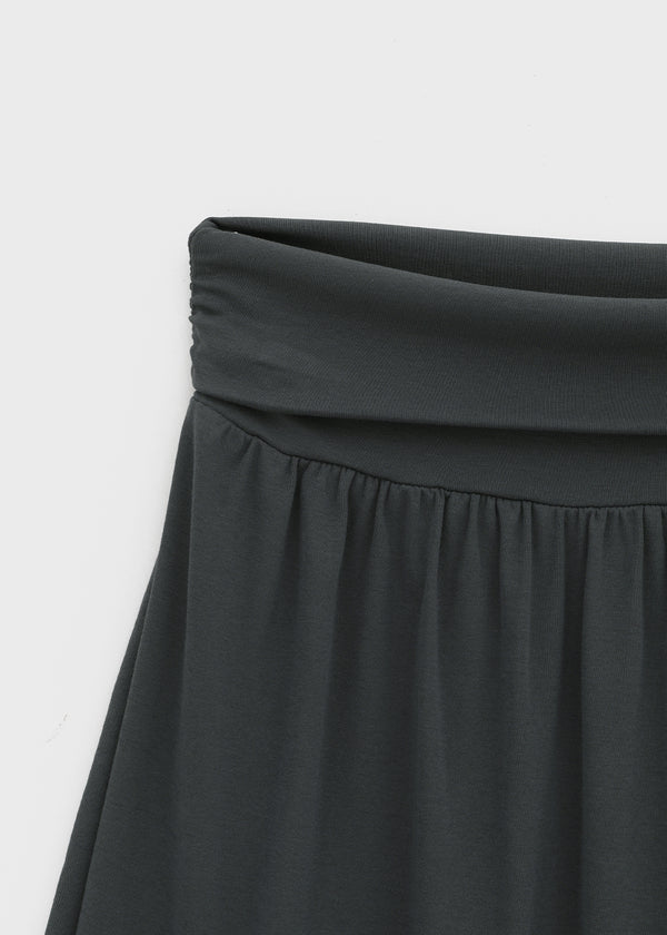 Eritu Flare Folding Midi Skirt