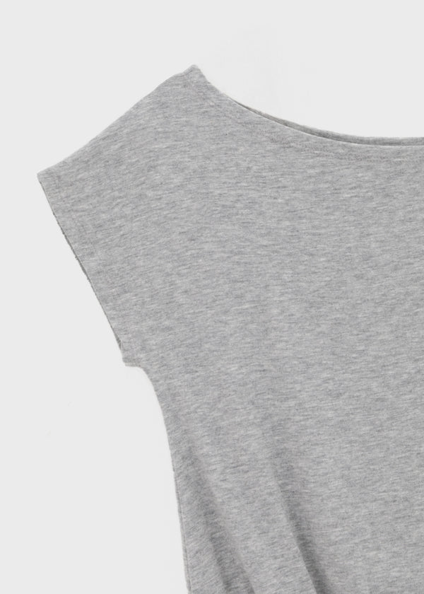 [MADE] Tepo Dolman Boat Neck Short Sleeve Top