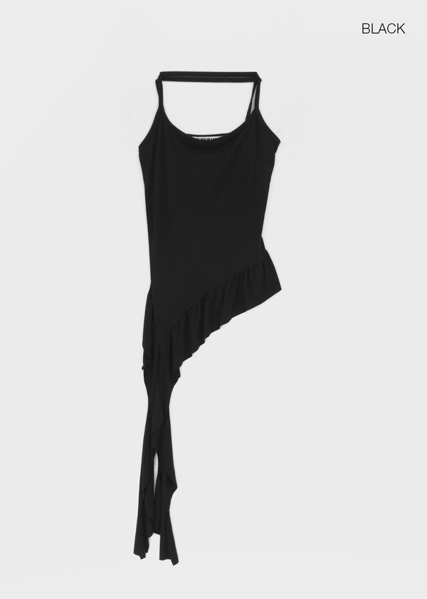[MADE] Ledir Ruffle Sleeveless Top
